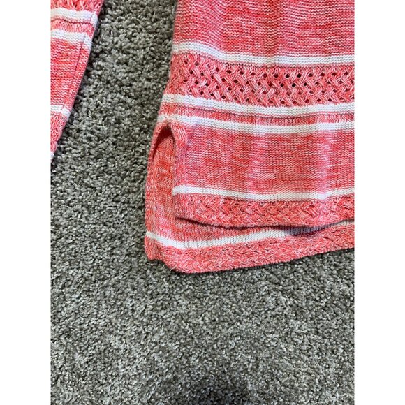 Tommy Bahama Women's M Anacapa Marled Knit Linen Blend Hoodie - Picture 6 of 12